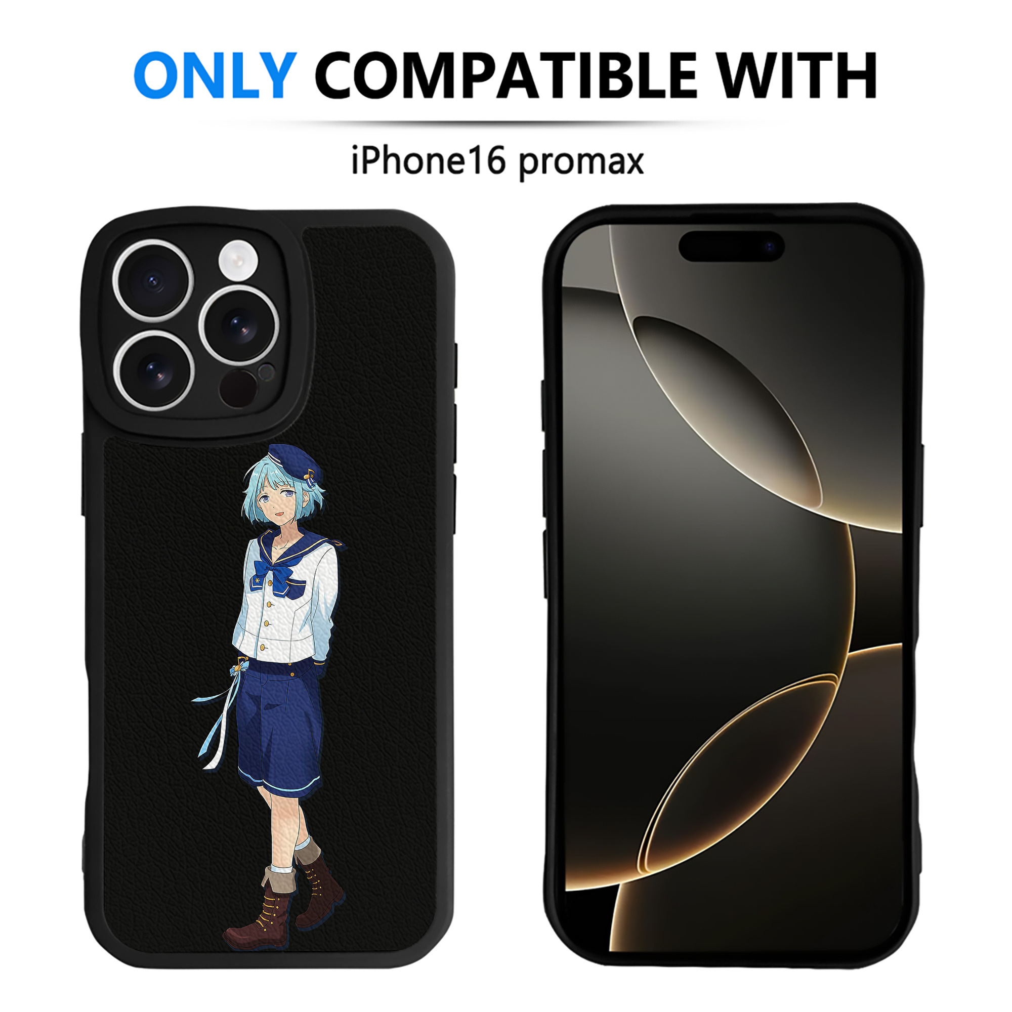 （画像用） あんさんぶるスターズ! Ensemble Stars 【iPhone 16シリーズ対応】シリコンスマホケース（レザー調） 材質：シリコン